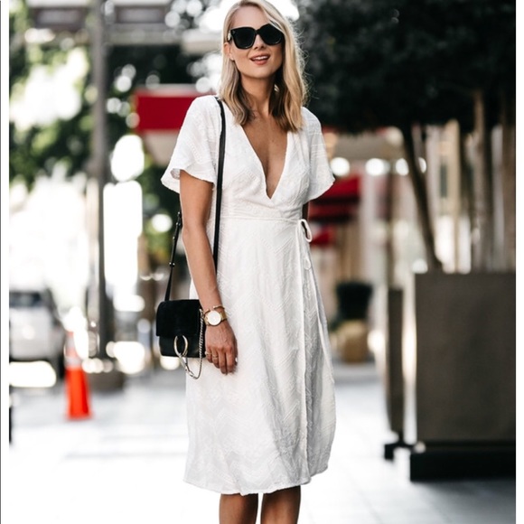astr wrap dress